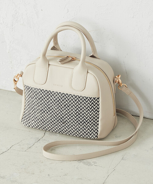 「MONO COMME CA」 2WAYバッグ FREE キャメル レディース_画像9