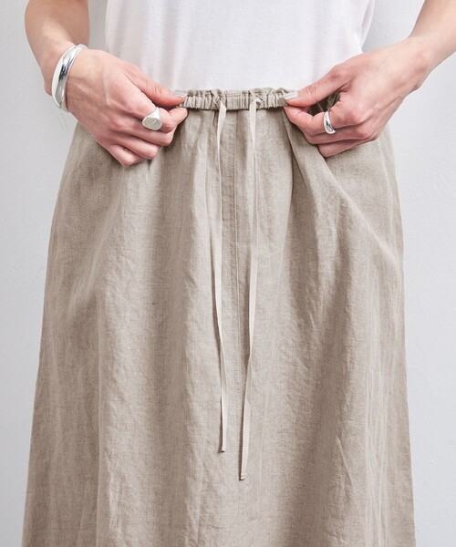 UNITED ARROWS リネン100% Aライン マキシスカート UNITED ARROWS リネン100% Aライン マキシスカート