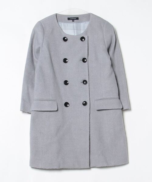 LAUTREAMONT（ロートレアモン） ノーカラーコート 38 グレー