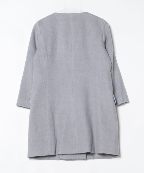 LAUTREAMONT（ロートレアモン） ノーカラーコート 38 グレー