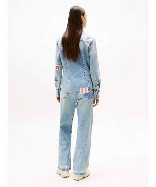 TOMMY JEANS（トミー・ジーンズ） ブラウス シャツ レギュラーシャツ 