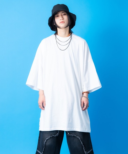 tシャツ a.p.o.v. モンスタービッグシルエットリバース生地Tシャツ
