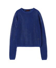 CABaN（キャバン） ニット セーター コットンメッシュ クルーネック