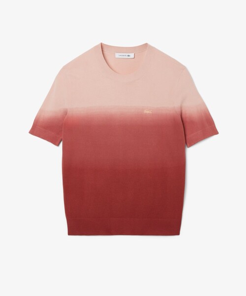 LACOSTE（ラコステ） ニット セーター グラデーションニットTシャツ