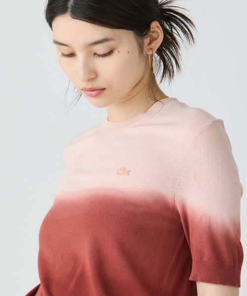 LACOSTE（ラコステ） ニット セーター グラデーションニットTシャツ