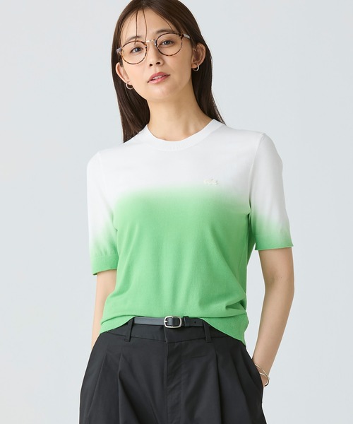 LACOSTE（ラコステ） ニット セーター グラデーションニットTシャツ