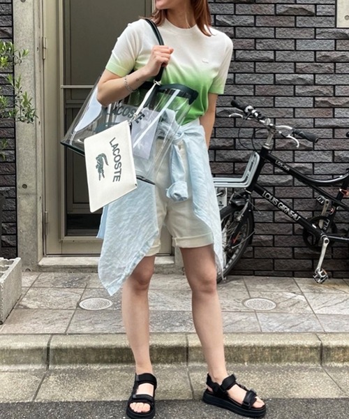 LACOSTE / ラコステ グラデーションニットTシャツ グラデーションニットTシャツ | LACOSTE/ラコステ | 三越伊勢丹