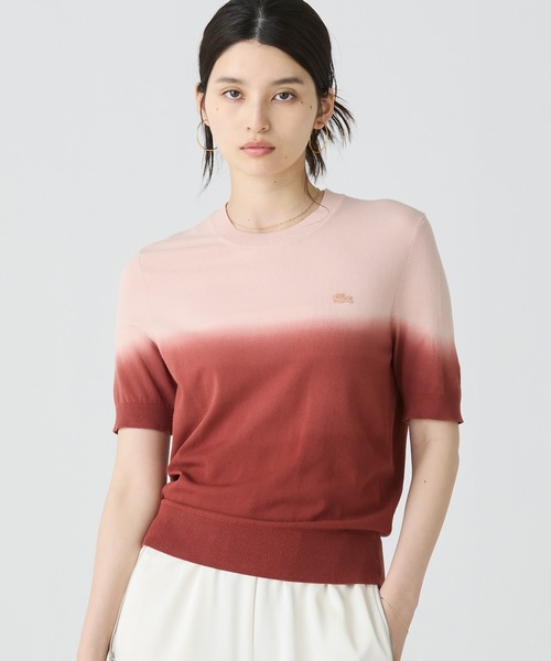 LACOSTE（ラコステ） ニット セーター グラデーションニットTシャツ