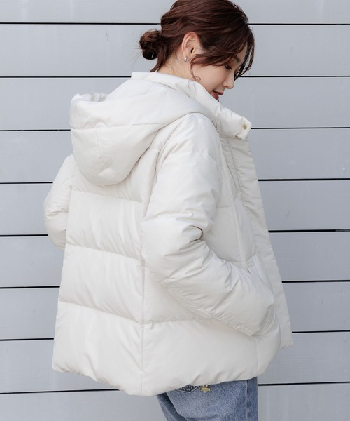 GLOBAL WORK（グローバルワーク） ダウンジャケット MEDIUM モカ