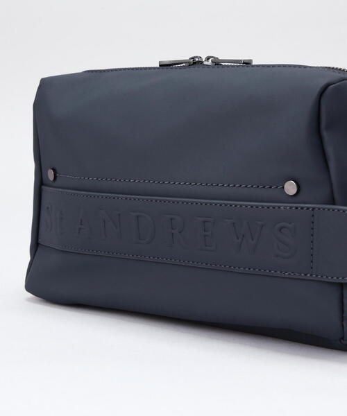 St ANDREWS ゴルフ 「St ANDREWS」合皮エンボスポーチ レディース