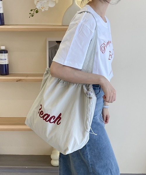 LA VORAGINE トートバッグ 「7色展開」 リント ショルダートート