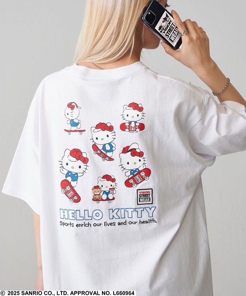 春夏新作モデル WEAR STREET VISION tシャツ charactersコラボ WEAR×Sanrio ミュージシャン