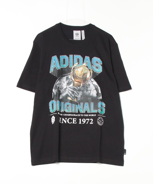 【関税・送料込み】adidas トレフォイル グラフィックTシャツ セール】トレフォイルロゴ プレー サッカーグラフィック 半袖T