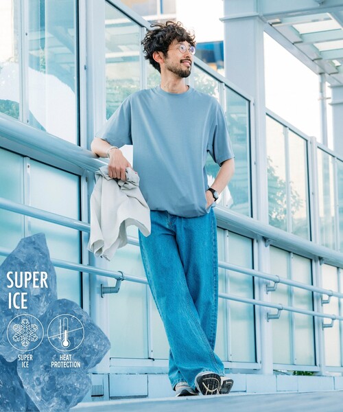 FREAK'S STORE（フリークスストア） tシャツ SUPER ICE CREW NECK TEE