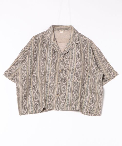 ブラウス シャツ 「Kahiko」SURF＆Palms カニエラシャツ レディース
