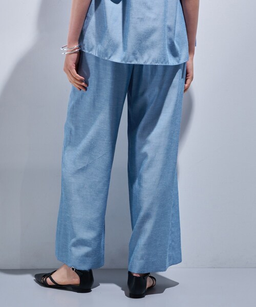 INDIVI（インディヴィ） パンツ 「日本製／SETUP可能」ソフト