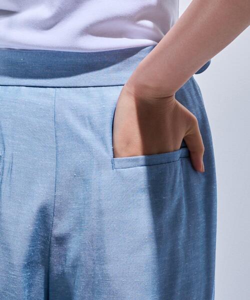 INDIVI（インディヴィ） パンツ 「日本製／SETUP可能」ソフト