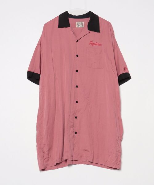 「HYSTERIC GLAMOUR」 半袖シャツ FREE ピンク レディース