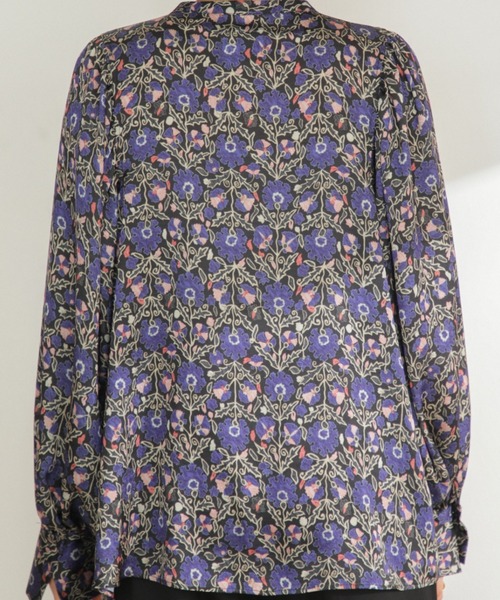 「GENE HEAVENS」 長袖ブラウス ONE SIZE ブルー レディース_画像8