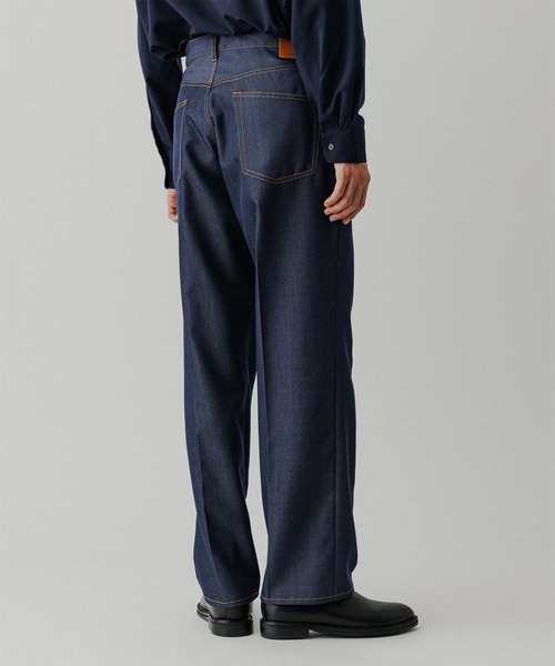 【NIKKE】ワイド デニム スラックス ADAM ET ROPE' JEANS NIKKE】ワイド イージー デニム スラックス / ADAM ET ROPE