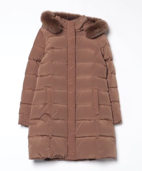 Demi-Luxe BEAMS（デミルクス ビームス） ダウンコート 40 キャメル