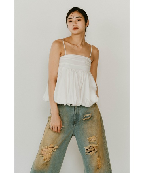 キャミソール Knuth Marf 2way peplum tops