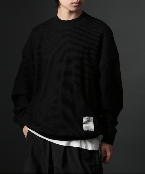 「MAISON CLUB」 長袖Tシャツ M カーキ メンズ