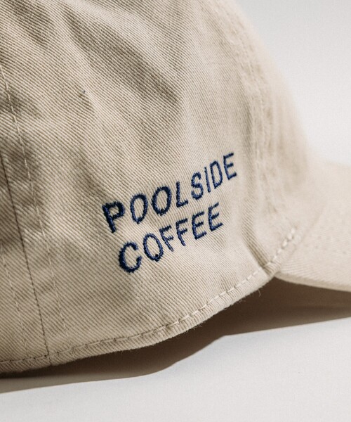 キャップ 帽子 別注 POOLSIDE COFFEE LOGO CAP/プールサイドコーヒー ロゴキャップ レディース | FREAK'S STORE | 04