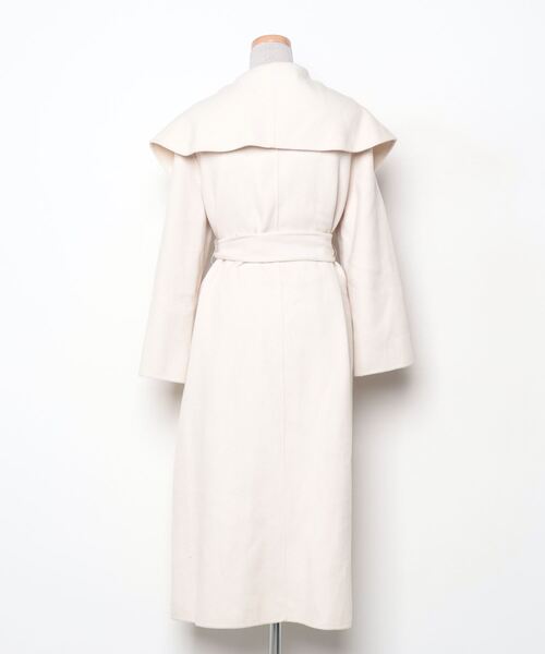 【美品】CELFORD ロングコート ベビーピンク 2way 36 美品】CELFORD ロングコート ベビーピンク 2way 36 セルフォード S