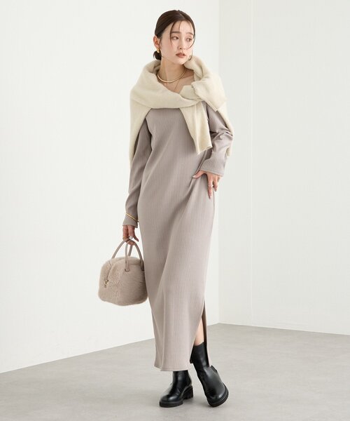 RIVE DROITE（リヴドロワ） ワンピース 「全骨格細見え」NEW2WAY