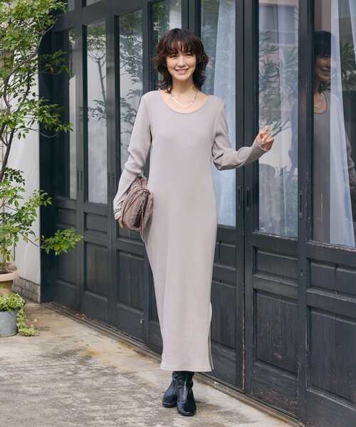 RIVE DROITE（リヴドロワ） ワンピース 「全骨格細見え」NEW2WAY