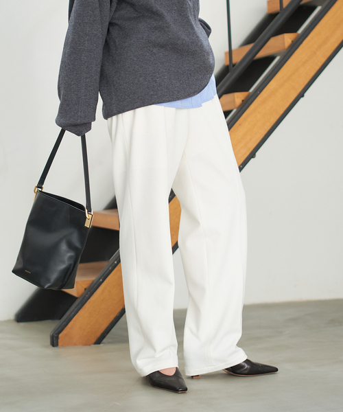 Spick＆Span（スピック アンド スパン） スラックス パンツ 「手洗い可