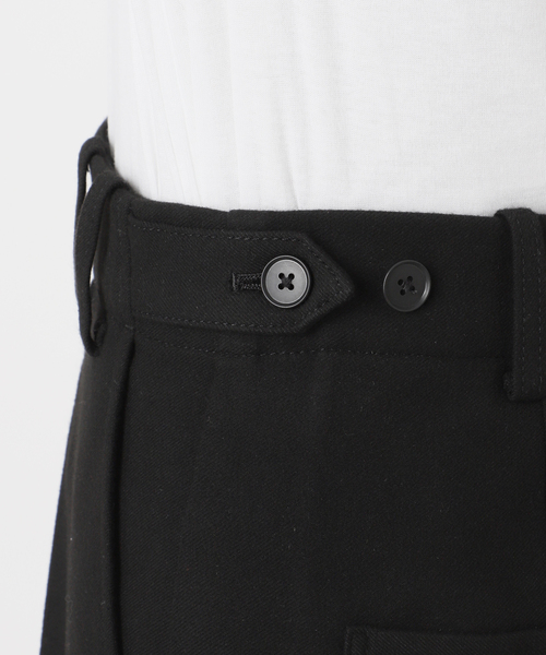 Spick＆Span（スピック アンド スパン） スラックス パンツ 「手洗い可