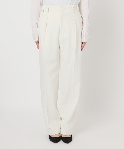 Spick＆Span（スピック アンド スパン） スラックス パンツ 「手洗い可