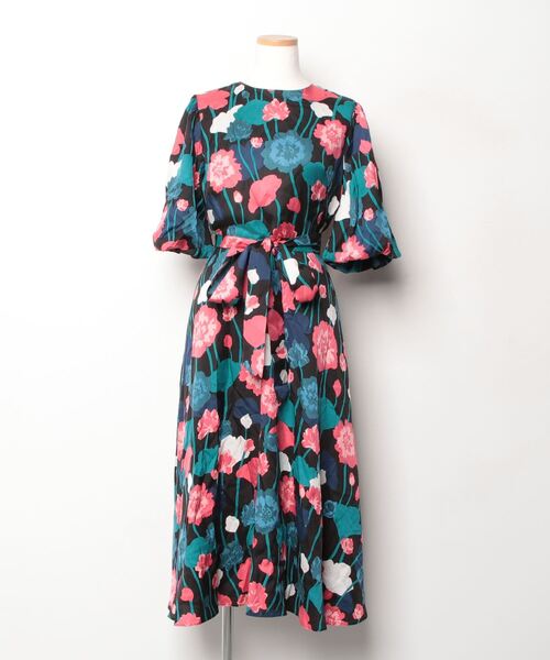 kate spade 半袖ワンピース kate spade ネイビー 白襟付き 半袖