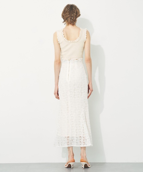 「DEICY」 キャミソールニット FREE ブラック レディース_画像9