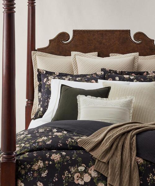 ラルフローレン　デュべカバー　シングルサイズ　２枚　掛け布団カバー　美品 RALPH LAUREN HOME（ラルフ ローレン ホーム） ベッド 寝具 THOMPSON