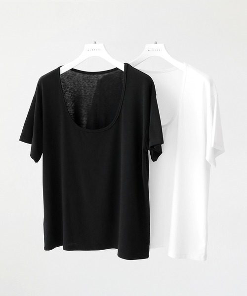 「minsobi」 半袖Tシャツ FREE ホワイト メンズ_画像6