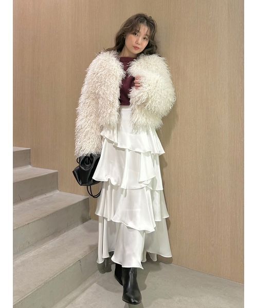 FRAY I.D（フレイ・アイディー） ブルゾン アウター ECOPELショート