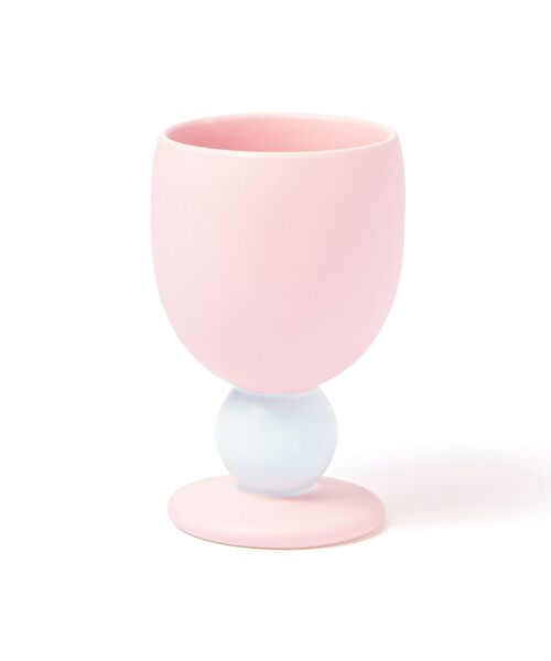 Francfranc（フランフラン） 食器 セラミック ゴブレット ピンク