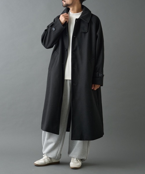 Christian Dior ステンカラーコート ロングコート ブラック　M Christian Dior ステンカラーコート ロングコート ブラック M 楽天市場