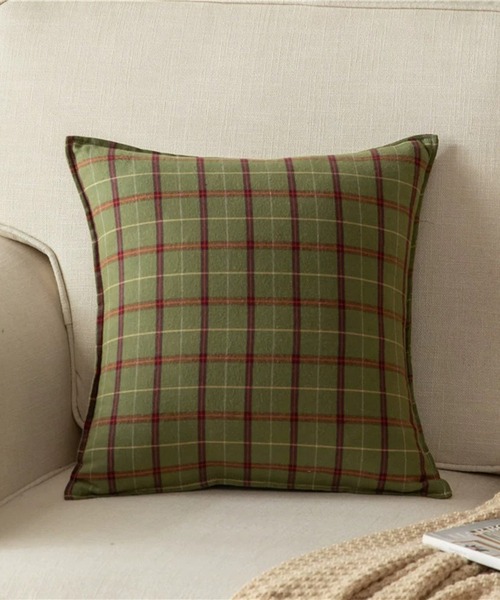 Hロゴ入りチェック柄クッション Hロゴ入りチェック柄クッション 楽天市場】チェック柄 クッション