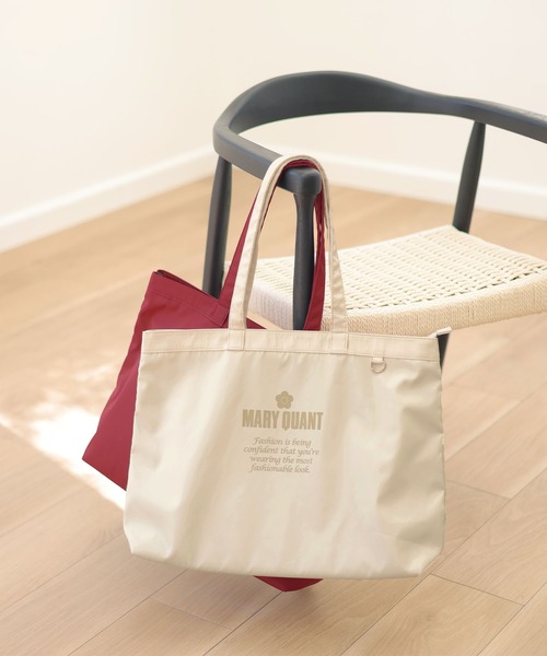 MARY QUANT（マリークヮント） トートバッグ マリークワント ゴールド