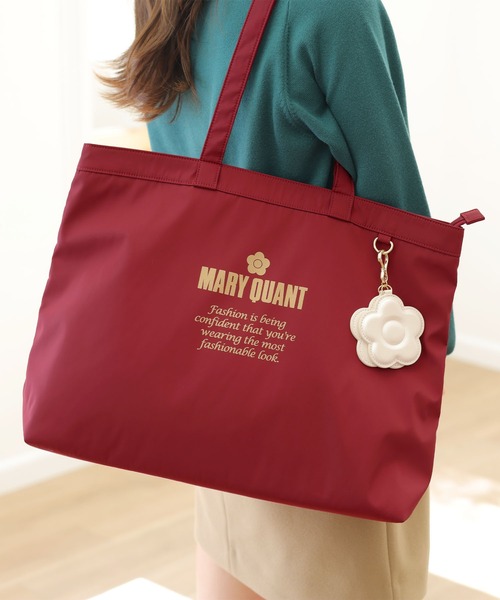 MARY QUANT（マリークヮント） トートバッグ マリークワント ゴールド