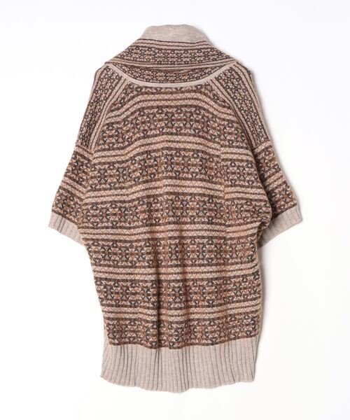 「iliann loeb」 7分袖ニット - ブラウン レディース_画像2