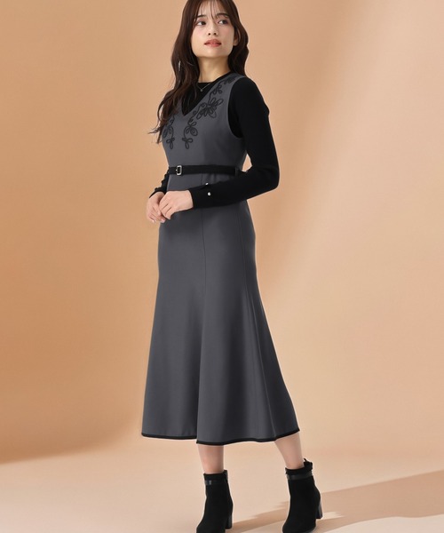 MISCH MASCH（ミッシュマッシュ） ジャンパースカート 2025秋冬新作