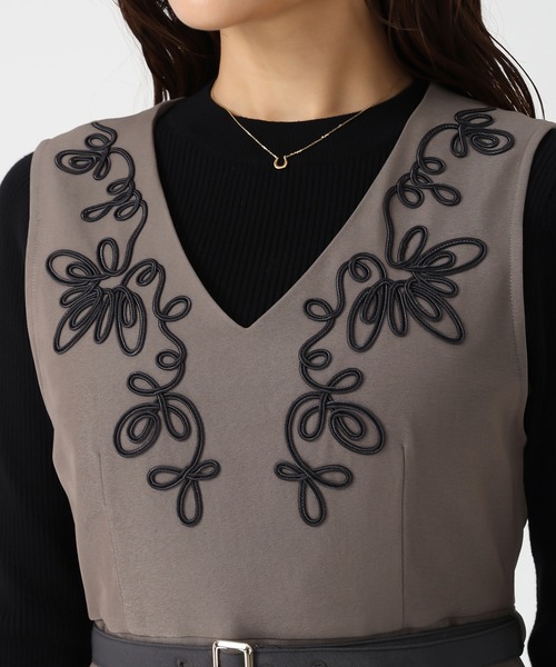 MISCH MASCH（ミッシュマッシュ） ジャンパースカート 2025秋冬新作