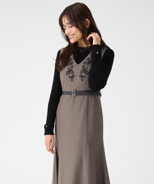 MISCH MASCH（ミッシュマッシュ） ジャンパースカート 2025秋冬新作