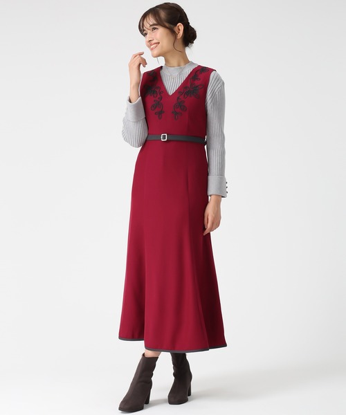 MISCH MASCH（ミッシュマッシュ） ジャンパースカート 2025秋冬新作