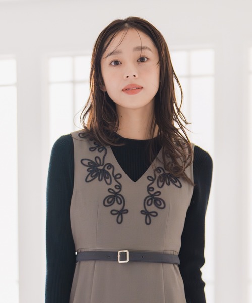 MISCH MASCH（ミッシュマッシュ） ジャンパースカート 2025秋冬新作